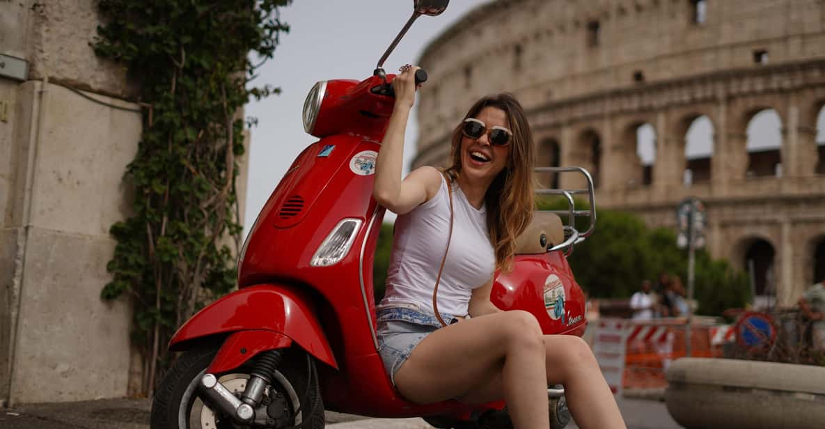 Rome: City Tour by Vespa With Aperol Spritz - Tour Overview