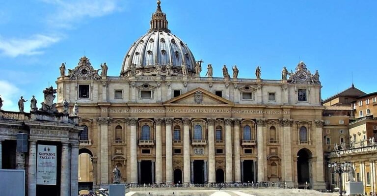 Rome: Saint Peters Basilica Tour