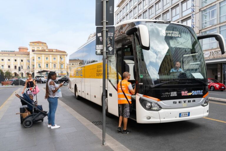 Rome: Shuttle Bus Transfer to or From Ciampino Airport