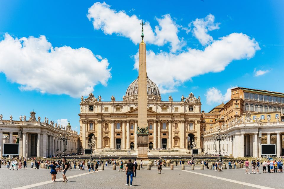 Rome: St. Peters Basilica, Square and Grottoes Guided Tour - Tour Overview and Pricing