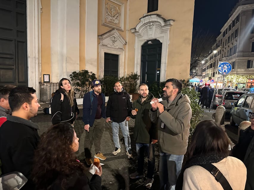 Rome: Trastevere Street Food Tour With Tastings
