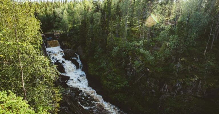 Rovaniemi: Auttiköngäs Waterfalls Hike Tour & Barbeque