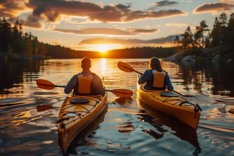 Rovaniemi: Midnight Sun Canoeing Tour & Barbeque