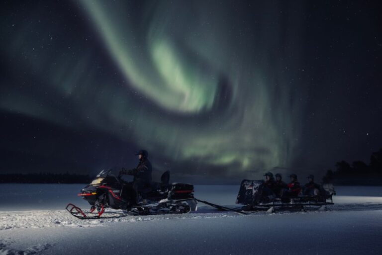 Ruka: Starlight Sledging to Search for Northern Lights