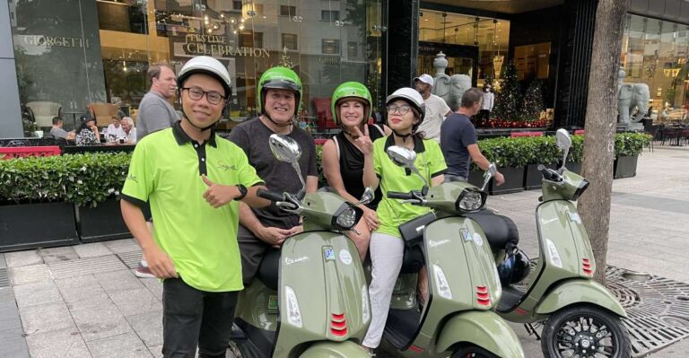 Saigon: Night Craft Beer And Street Food Tour By Vespa