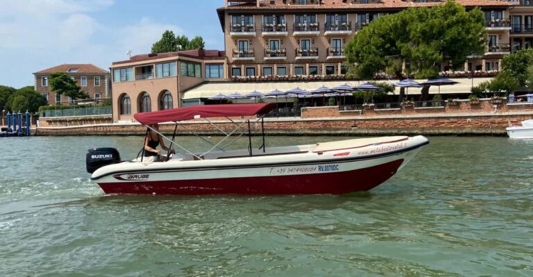 Sailing Venice: Boat Rental Among the Canals