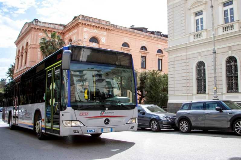 Salerno: Travel From/To Naples Int Airport by Train+Bus - Cancellation and Changes Policy