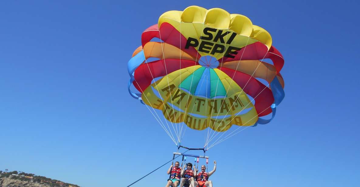 Santa Eulària Des Riu: Parasailing Boat Cruise With Drinks - Activity Overview