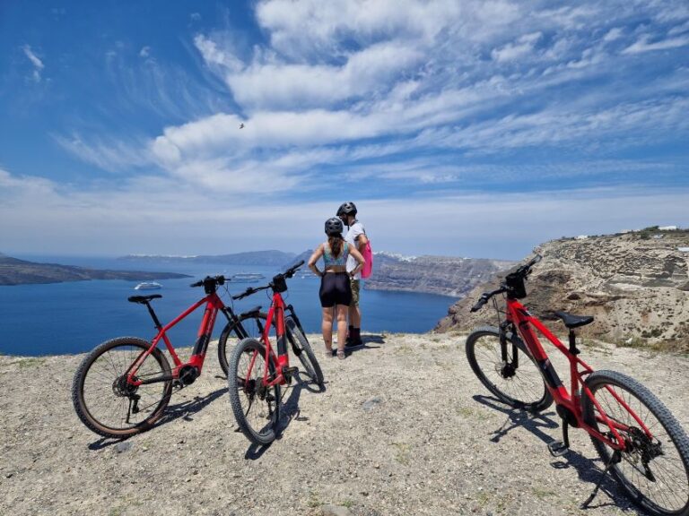 Santorini: E-Bike Tour Experience