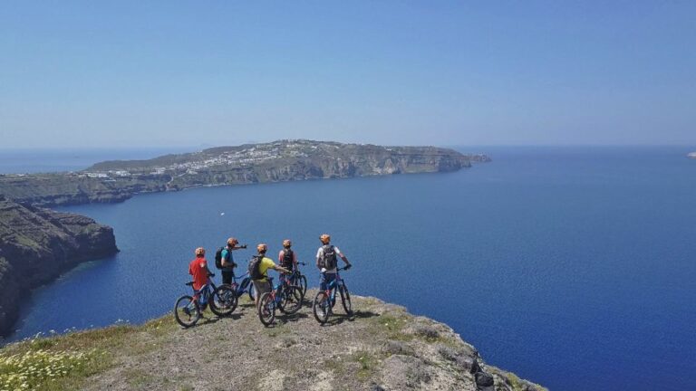 Santorini: Electric Mountain Bike Adventure