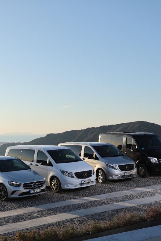 Santorini : Luxury Transportation From/To Oia - Service Overview