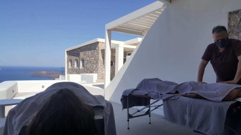 Santorini: Mobile Massage at Your Private Villa or House