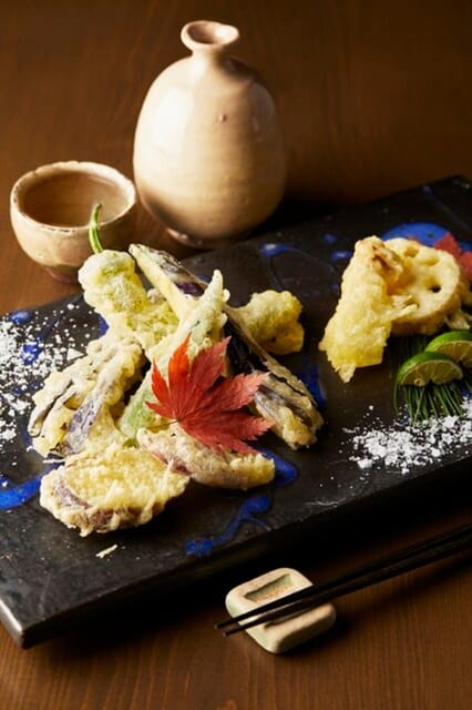 Shibuya: Vegan Japanese Dinner & 72 Types Sake Tasting Tour - Vegan Culinary Highlights