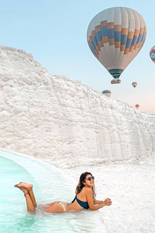 Side City: Pamukkale Day Trip With Balloon Flight Option