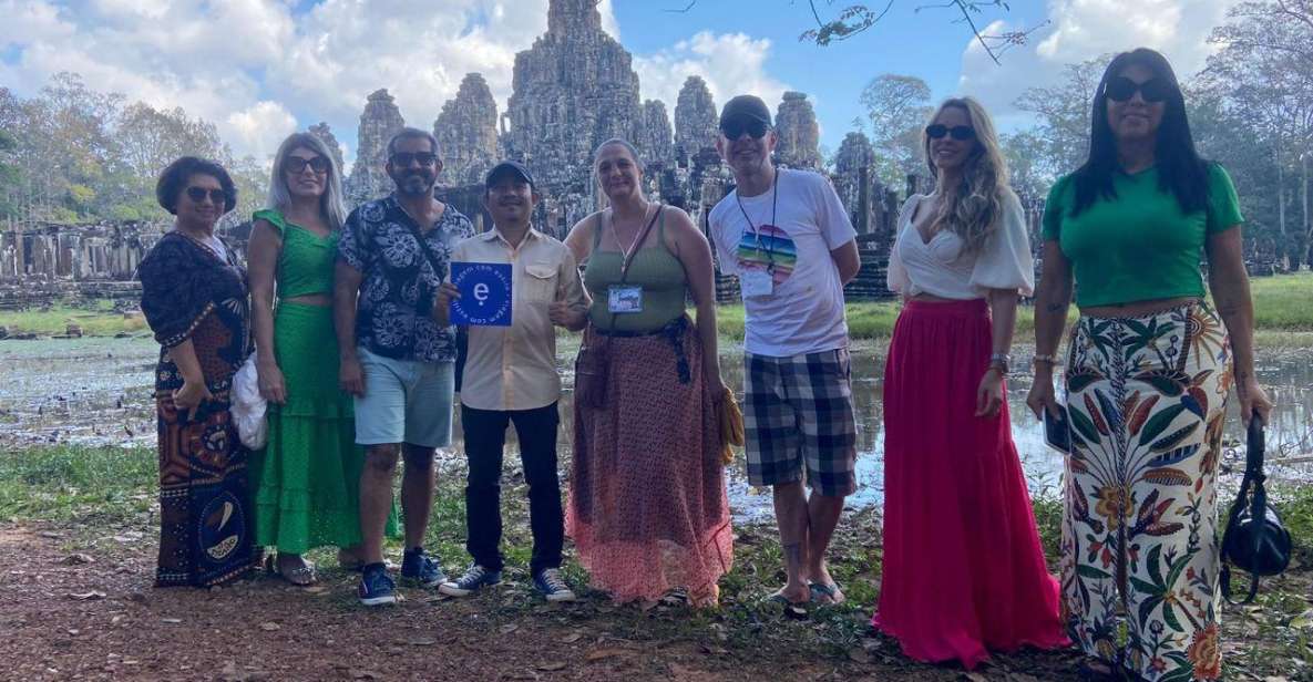 Siem Reap: Angkor 1 Day Group Tour With Spanish Guide - Tour Overview