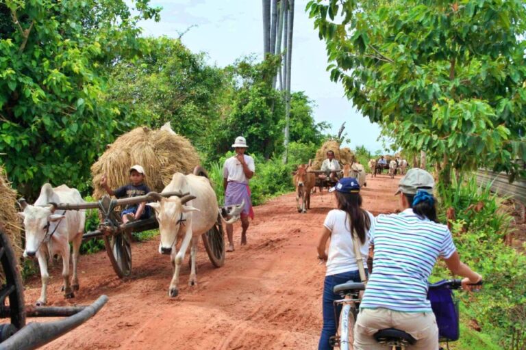 Siem Reap: Private Villages Jeep, Bike, & Boat Tour W/ Lunch