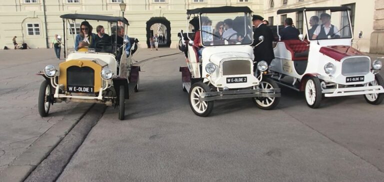 Sightseeing Tour in Electric Vintage Car (Up to 5 People)