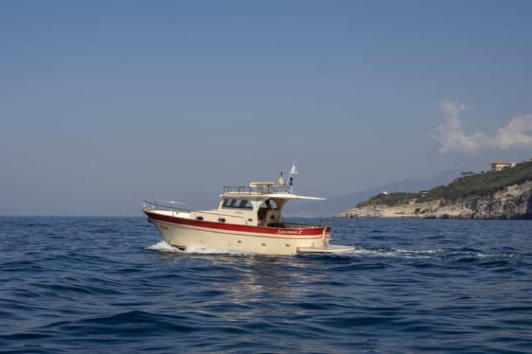 Sorrento: Private Boat Tour to Capri and Stop to Swim