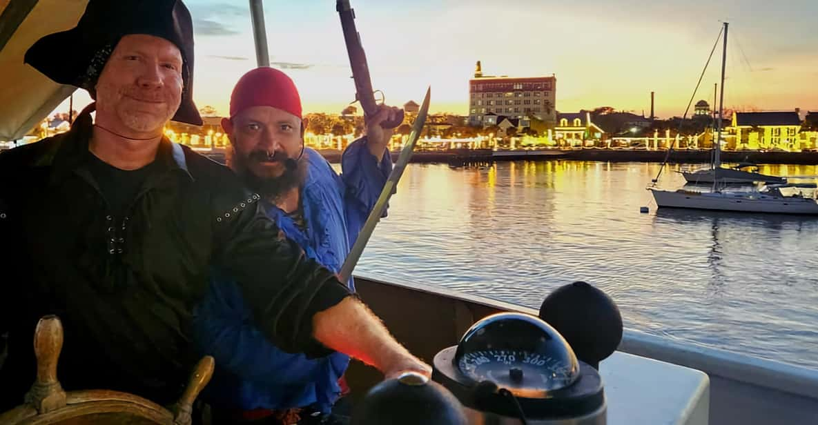 St. Augustine: Nights of Lights Pirate Ship Tour - Tour Overview