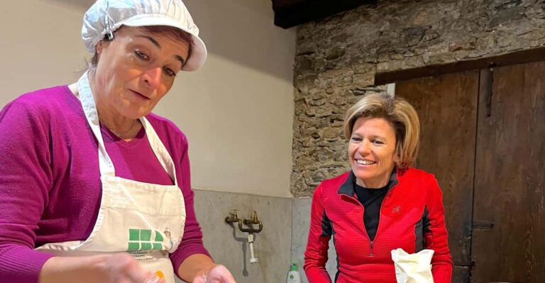 Stazzema: Guided Tour With Cooking Class and Lunch