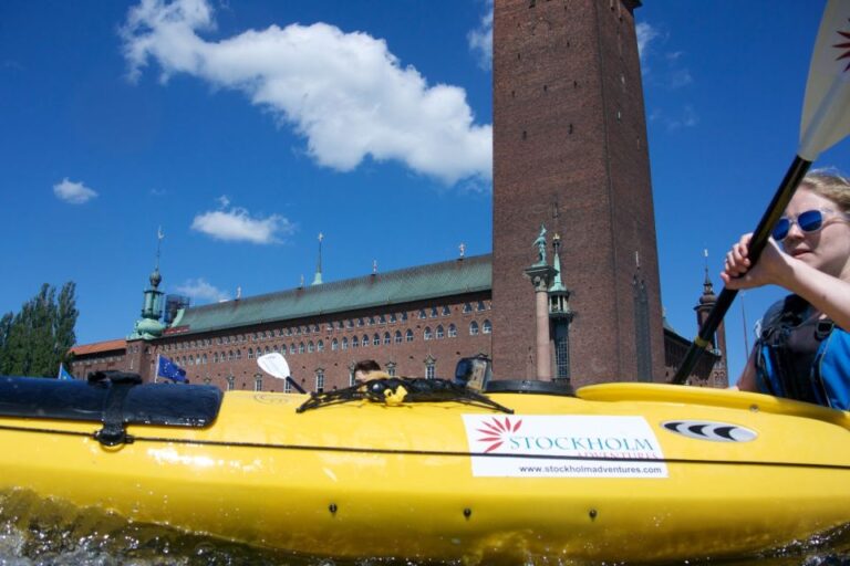 Stockholm: Self Guided Kayak Adventure