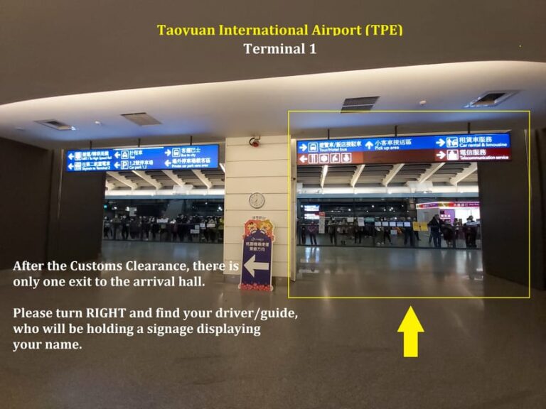 Taipei Private Airport Arrival/Departure Transfer