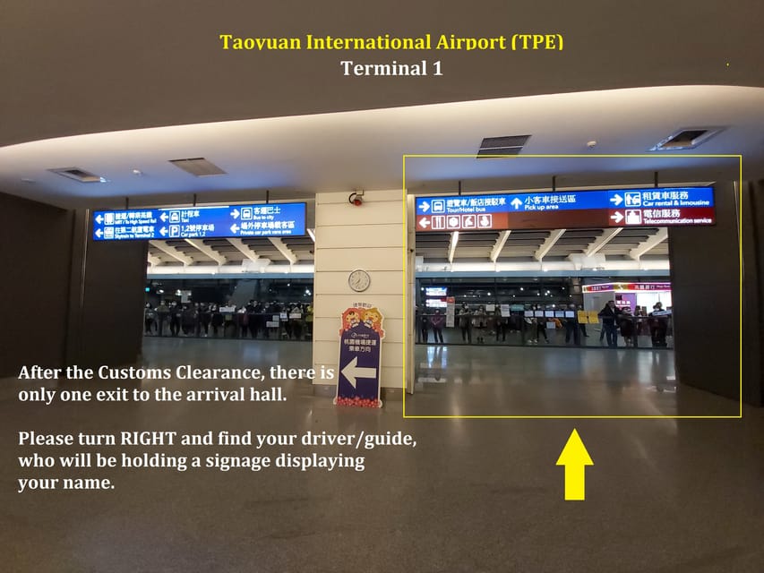 Taipei Private Airport Arrival/Departure Transfer - Service Overview