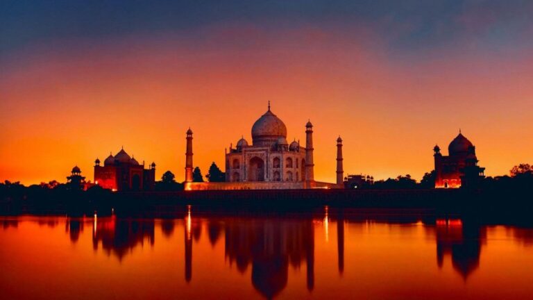 Taj Mahal Sunset View or Morning View Tour With Hotel Pickup