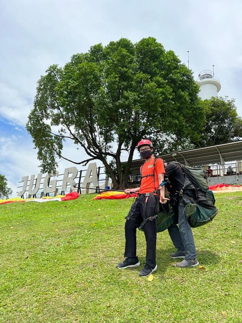 Tandem Paragliding Bukit Jugra Selangor