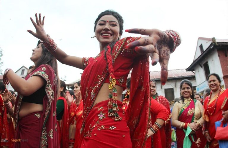 Teej Celebration, Nepal Womens Festival