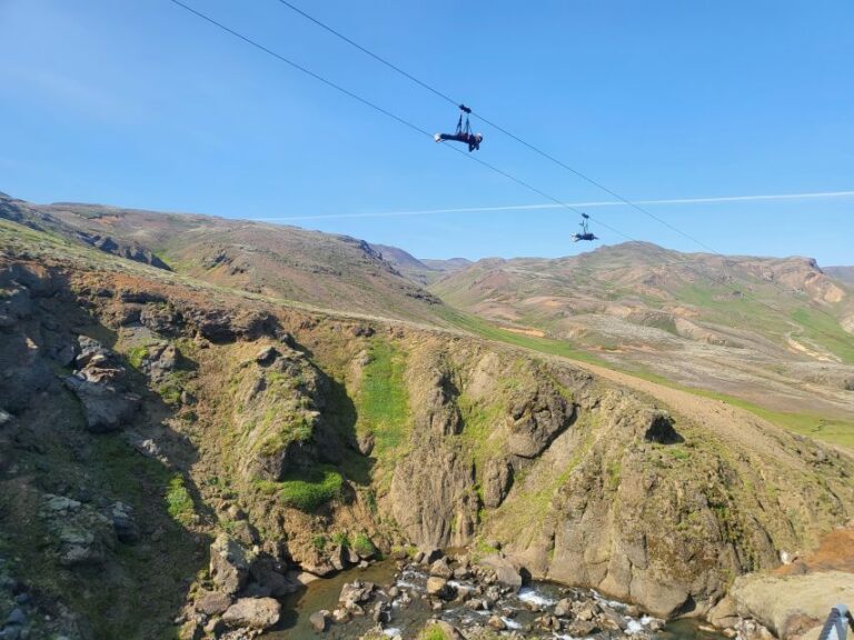 The Falcon : Superman Ride With Mega Zipline Iceland