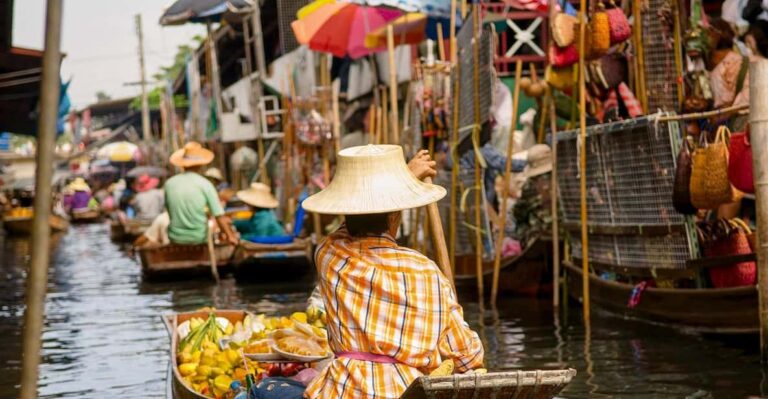 The Old Siam: Damnoen Saduak and Maeklong Railway Market