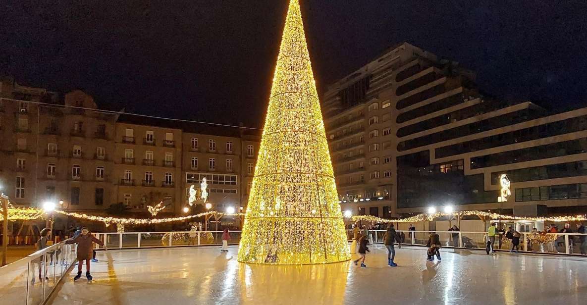 Tour to Vigo Christmas Lights Plus Pontevedra Including Boat - Tour Overview