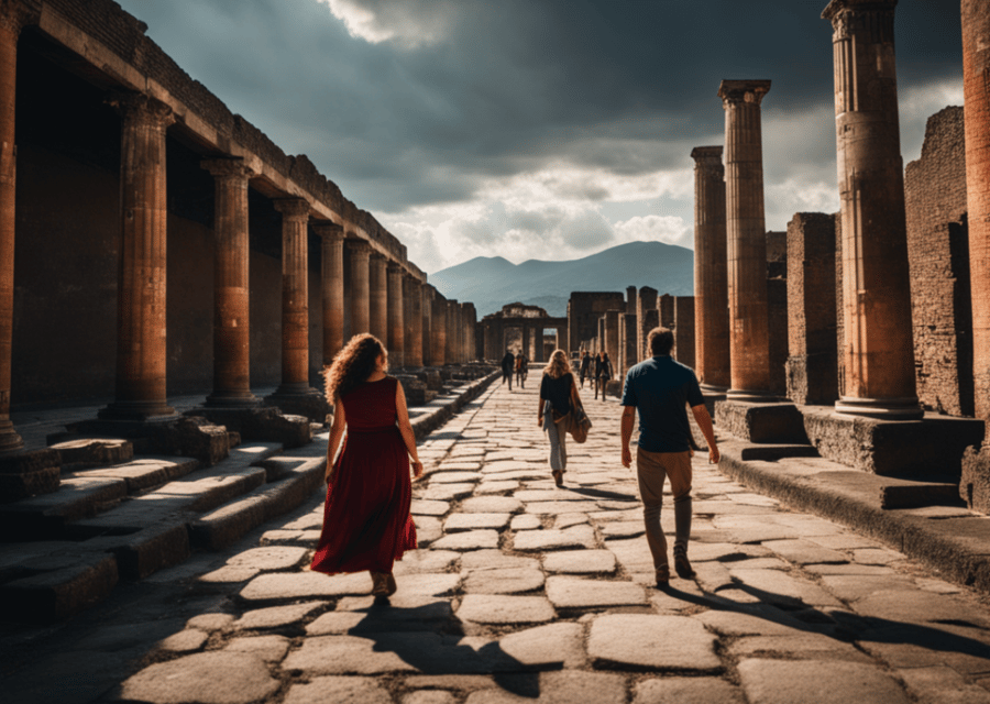 Transfer From Naples to Amalfi via Pompei 2h or Viceversa - Exploring Pompeii