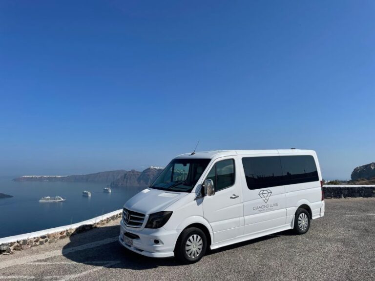 Transfer in Santorini From and to Port and Airport