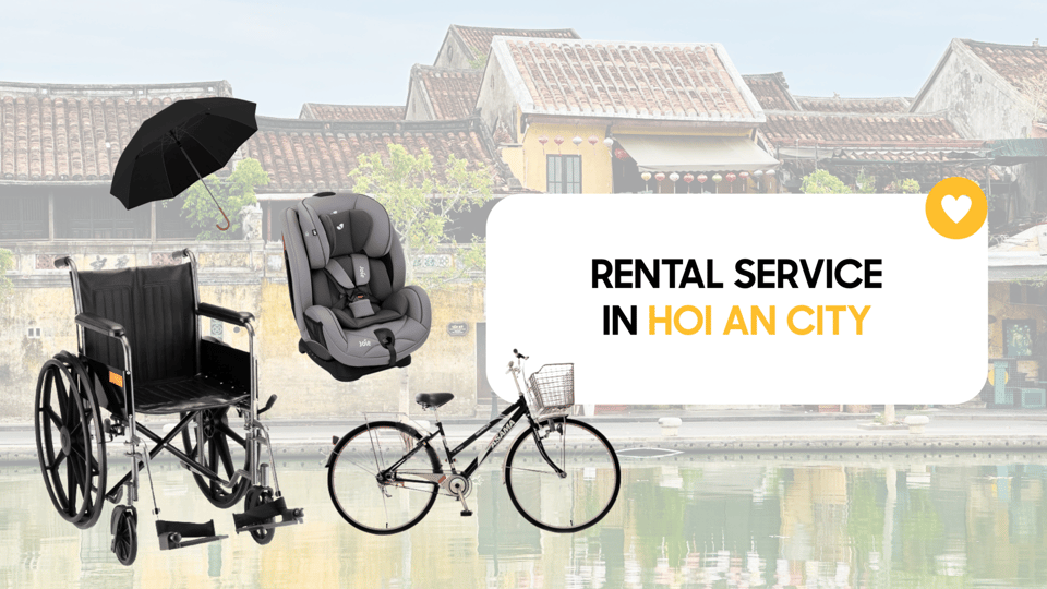 Travel Accessories: Baby Seat, Umbrella, Wheelchair in HoiAn - Pricing Details