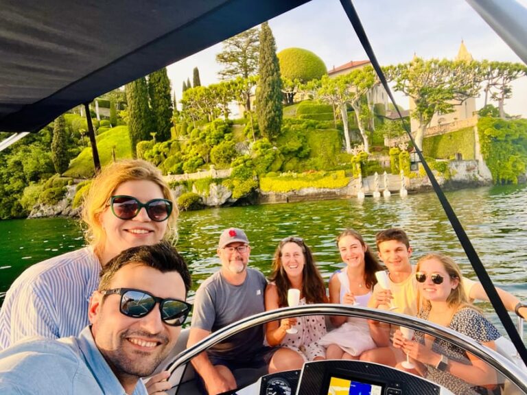 Tremezzo, Varenna, Bellagio, and Menaggio: Private Boat Tour