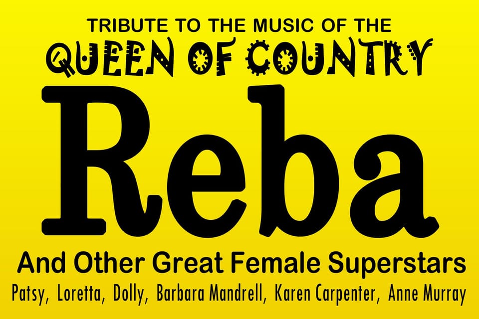 Tribute to the Music of Reba & Other Great Female Superstars - Event Overview