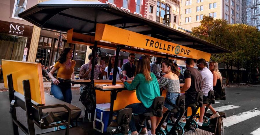 Trolley Pub Austin Public Mixer Tour