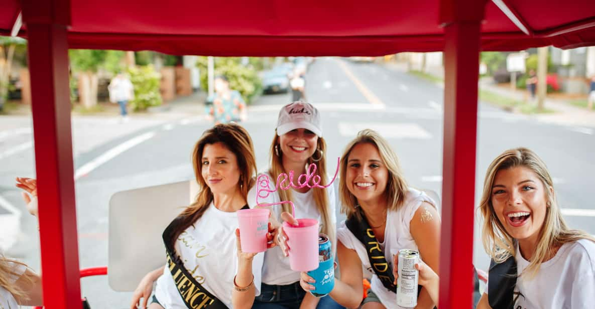 Trolley Pub Party Bike Through St. Pete With Bar+Mural Stops - Key Points