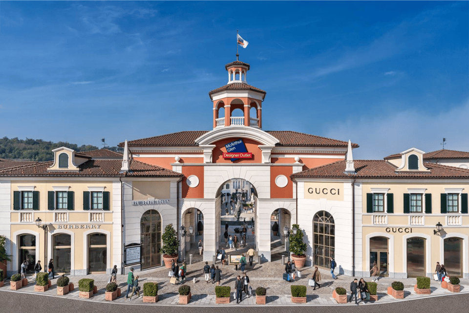 Turin: Train & Bus From/To Serravalle Outlet - Outlet Highlights