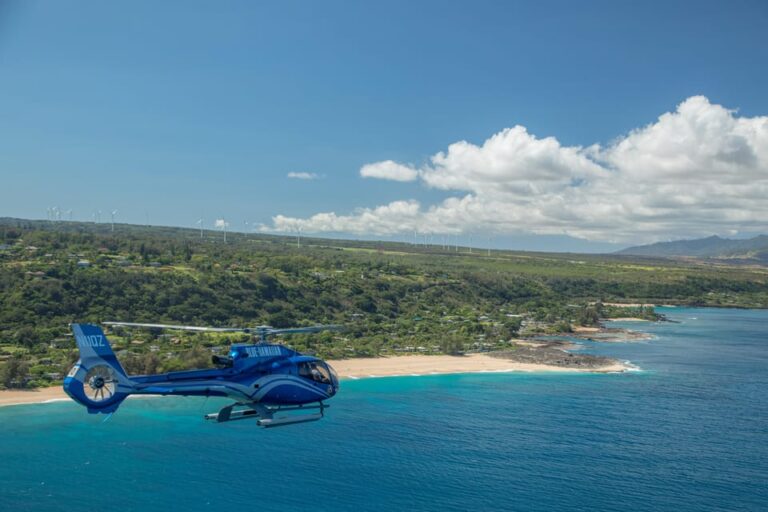 Turtle Bay: North Shore Helicopter Tour