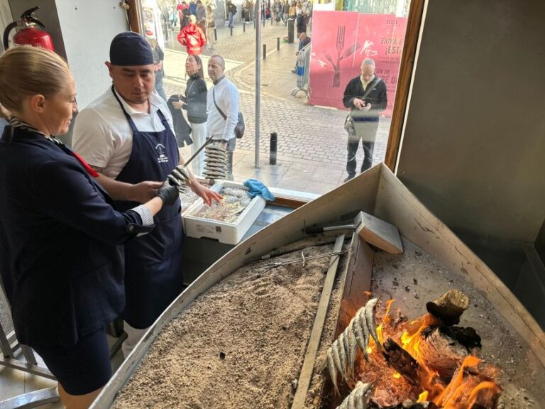 Unique Traditional Cooking Class of Sardines in Madrid