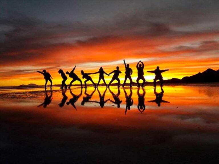 Uyuni Salt Flats: Sunset + Night Stars