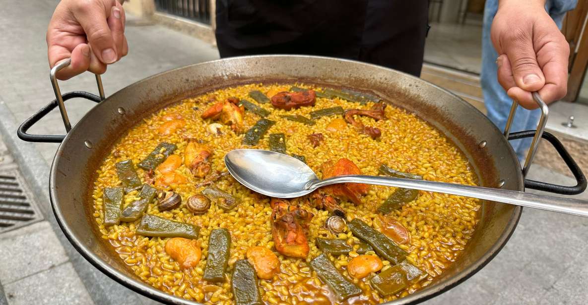 Valencia: Authentic Food Tour With Paella Valenciana - Tour Overview and Pricing