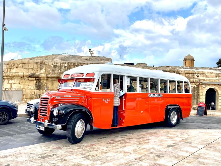 Valletta: Sunday Vintage Bus to Marsaxlokk - Overview of the Vintage Bus Tour