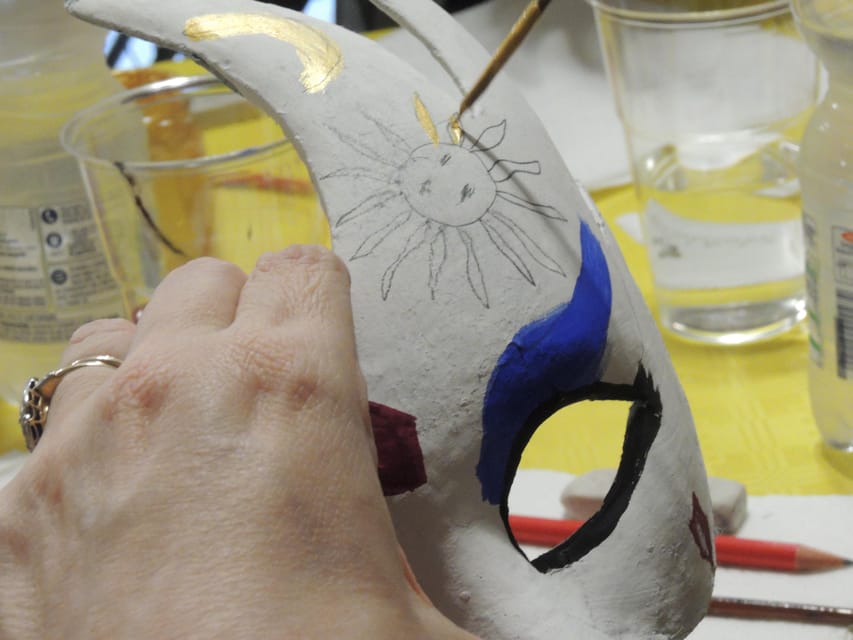 Venice: Mask-Making Workshop With Instructor of One Hour