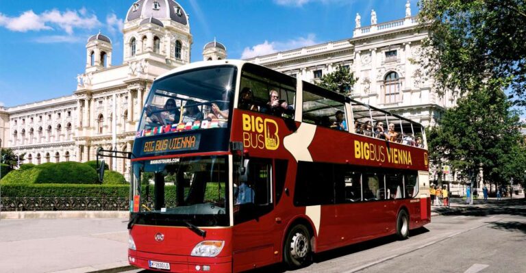 Vienna: Big Bus Hop-On Hop-Off Sightseeing Tour