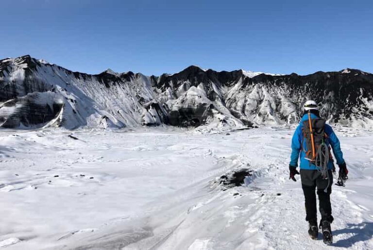 Vík: Ice Cave & Volcanic History Tour