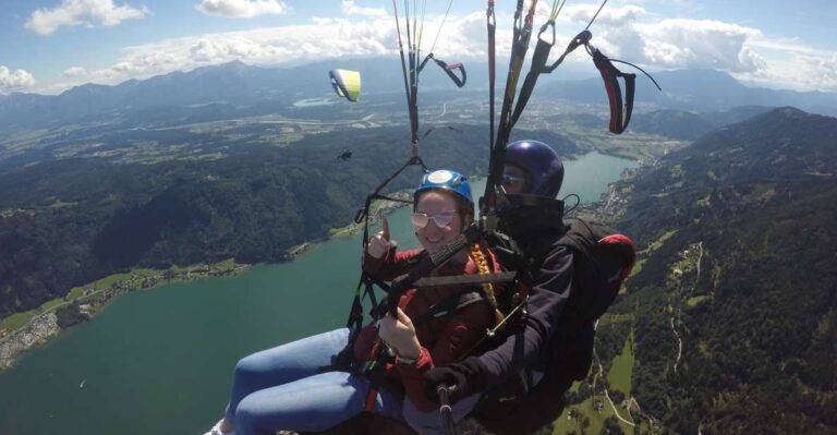 Villach/Ossiachersee: Paragliding Panorama Tandem Flight